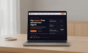 Paying for a vehicle purchase online
