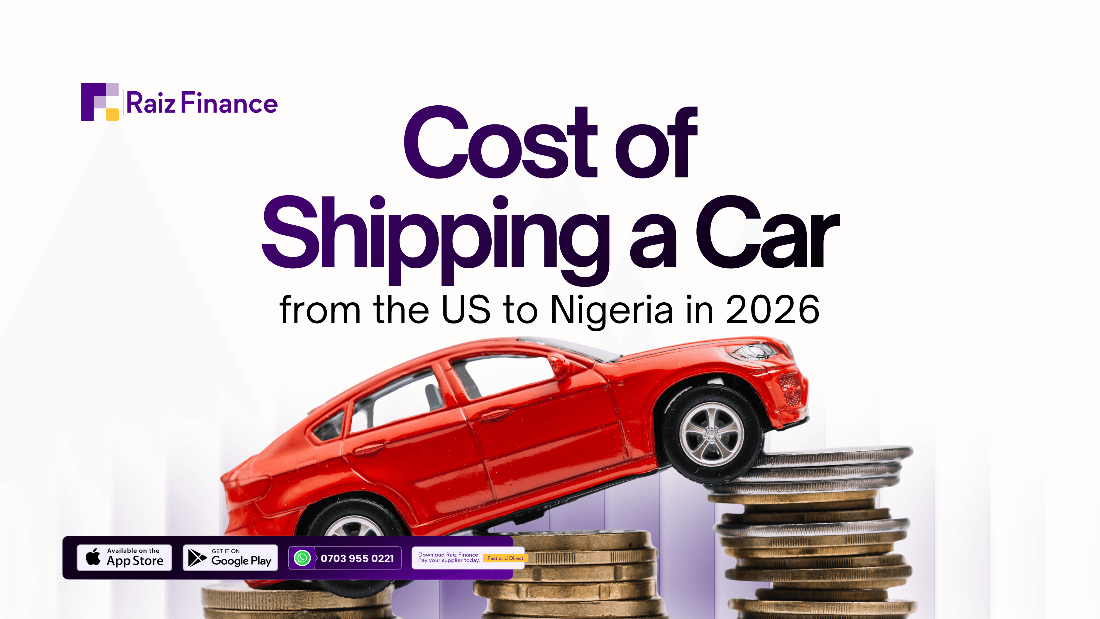 Cost of Shipping a Car from the US to Nigeria in 2026