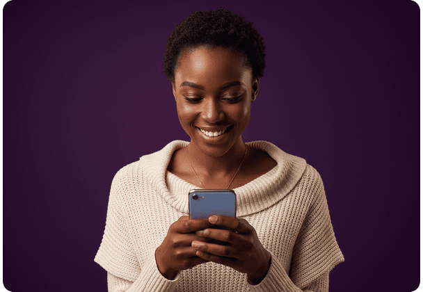 Diaspora sender using Raiz App to send money home to family